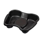 BACIA PARA PÉS ESPECIAL PEDICURE DE COR PRETA SANTA CLARA