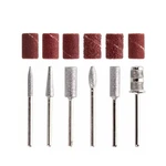 KIT BROCAS PARA POLIMENTO DE UNHAS 6 UNIDADES SANTA CLARA