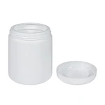 POTE PLÁSTICO COM TAMPA ROSCA 250ML BRANCO DEL POZZO