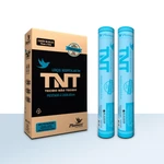 LENÇOL HOSPITALAR EM TNT PREMIUM AZUL COM PICOTE PLUMAX (70CMX50M)