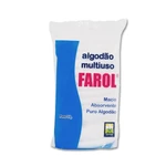 ALGODÃO HIDRÓFILO MULTIÚSO MACIO E ABSORVENTE 100G FAROL