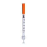 SERINGA INSULINA COM AGULHA FIXA ESTÉRIL UNIQMED (0,3ML/AG-8X0,30MM(30G))