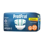 FRALDA GERIÁTRICA USO ADULTO PREMIUM NOTURNA 20UN PROTFRAL (G) FRALDA GERIÁTRICA USO ADULTO PREMIUM NOTURNA 20UN PROTFRAL (G)