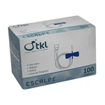 SCALP PARA INFUSÃO INTRAVENOSA COM CONECTOR LUER 100UN TKL (23G(0,6X19MM)) SCALP PARA INFUSÃO INTRAVENOSA COM CONECTOR LUER 100UN TKL (23G(0,6X19MM))