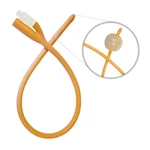 SONDA VESICAL DE DEMORA FOLEY 2 VIAS EM LÁTEX COM BALÃO TKL (12FR(5-15ML))