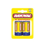 PILHA AS AMARELINHAS TAM C  C/2 UNIDADES RAYOVAC