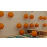 SUPORTE DE PAREDE PARA BOLA DE FISIOTERAPIA E PILATES BALLKE (BRANCA)