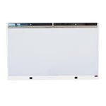 NEGATOSCÓPIO PARA PAREDE METAL BRANCO BIVOLT (2-CORPOS)