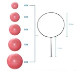 SUPORTE DE PAREDE PARA BOLA DE FISIOTERAPIA E PILATES BALLKE (PRETO)
