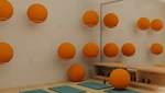 SUPORTE DE PAREDE PARA BOLA DE FISIOTERAPIA E PILATES BALLKE (PRETO)