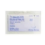 FIO SUTURA POLIGLACTINA INCOLOR PARA PLÁSTICA SHALON (4-0-45CM-AG1/2CIR.TRG.1.5) FIO SUTURA POLIGLACTINA INCOLOR PARA PLÁSTICA SHALON (4-0-45CM-AG1/2CIR.TRG.1.5)
