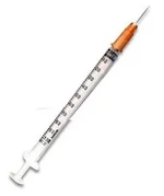 SERINGA DESCARTAVEL SLIP COM AGULHA 01ML 13X4,5 RMDESC