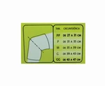 JOELHEIRA NEOPRENE COM ORIFICIO E REFORÇO ROTULA (PP)