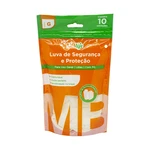 LUVA DE SEGURANÇA E PROTEÇÃO LÁTEX COM PÓ 10UN MBLIFE (G) LUVA DE SEGURANÇA E PROTEÇÃO LÁTEX COM PÓ 10UN MBLIFE (G)