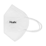 MÁSCARA TIPO KN95 BRANCA DESCARTÁVEL 4 CAMADAS E CLIP MEDIX