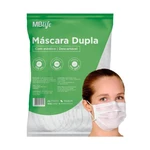 MÁSCARA DESCARTÁVEL DUPLA COM ELÁSTICO 100UN MBLIFE