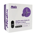 AGULHA COLETA DE SANGUE A VÁCUO DESCARTÁVEL 120UN MEDIX (25X0,7MM(22G)) AGULHA COLETA DE SANGUE A VÁCUO DESCARTÁVEL 120UN MEDIX (25X0,7MM(22G))