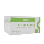 FIO DE SUTURA NYLON MONOFILAMENTO TRIANGULAR 24UN MEDIX (AG-3/8-30MM(NYLON4-0)) FIO DE SUTURA NYLON MONOFILAMENTO TRIANGULAR 24UN MEDIX (AG-3/8-30MM(NYLON4-0))