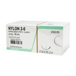 FIO SUTURA NYLON MONOFILAMENTO PRETO CUTICULAR 24UN SERTIX