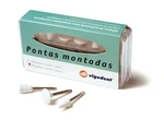 TAÇA AC PL RS BRANCAS P PONTAS MONTADAS C/7 VIGODENT