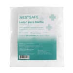 LENÇO PARA BANHO E HIGIENIZAÇÃO 30X35CM 100UN NESTSAFE
