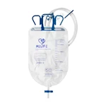 Bolsa coletora de urina com sistema fechado estéril 2L M2LIFE