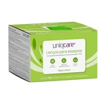 Lenço para limpeza e higiene umedecido em álcool UNIQCARE.