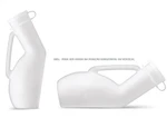 
                                        PAPAGAIO ORTOPÉDICO PLÁSTICO COM TAMPA 1000ML TAYLOR