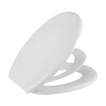 Assento sanitário almofadado com redutor infantil acoplado oval branca ASTRA