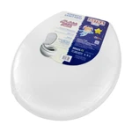 Assento sanitário almofadado com redutor infantil acoplado oval branca ASTRA