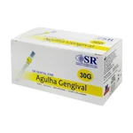 AGULHA GENGIVAL EXTRA-CURTA 30G 0,30X15MM 100UN DENTAL-FINE SR