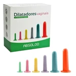 Kit-dilatadores-vaginais-cilindros-cônicos-tecido-vaginal-ABSOLOO