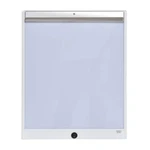 NEGATOSCÓPIO PARA PAREDE METAL BRANCO BIVOLT