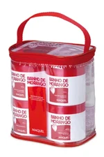 KIT BANHO DE LUA DE MORANGO MAQUEL