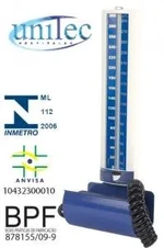 APARELHO DE PRESSÃO COLUNA DE MERCURIO DE MESA METAL UNITEC