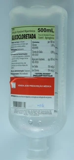 GLICOFISIOLÓGICO INJETÁVEL 500ML FRASCO RÍGIDO BASA