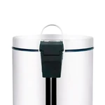 LIXEIRA EM INOX COM PEDALEIRA E TAMPA MOR (12L)