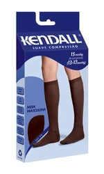 MEIA MASCULINA SUAVE COMP 3/4 C/PONT KENDALL (M(MARROM))