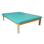 TATAME DIVÃ TABLADO COURVIN TERAPIA ORTOPÉDICA 186X135X44CM (VERDE)