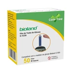 TIRAS DE GLICOSE PARA MONITOR G-500 C/50UN BIOLAND