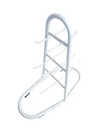SUPORTE PARA HALTER TUBULAR PEQUENO COM PÉ METAL NOBRE
