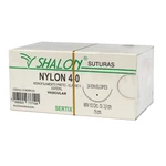 FIO SUTURA NYLON PRETO CIRURGIA VASCULAR CX C/24UN SHALON