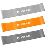 CONJUNTO DE MINI FAIXAS DE EXERCÍCIOS C/03UN VOLLO