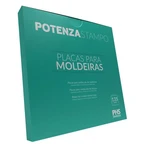 PLACAS MOLDEIRAS EM EVA POTENZA STAMPO 1MM 135X135MM C/2UN