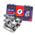 KIT BRAQUETE METAL ADVANCED SERIES ROTH 0.022 C/100 CASOS