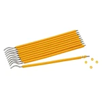 ELÁSTICO ORTODÔNTICO LIGADURA BENGALINHA ORTHOMETRIC C/1000 (AMARELO)