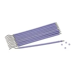 ELÁSTICO ORTODÔNTICO LIGADURA BENGALINHA ORTHOMETRIC C/1000 (LILAS)