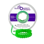 ELÁSTICO ORTODÔNTICO CORRENTE ORTHOMETRIC MÉDIO 1,5M A UN (VERDE-CRISTAL)