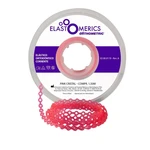 ELÁSTICO ORTODÔNTICO CORRENTE ORTHOMETRIC MÉDIO 1,5M A UN (PINK-CRISTAL)