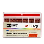 GUTTA PERCHA POINTS DIADENTE P63 0.029MM C/120 UNIDADES (25)